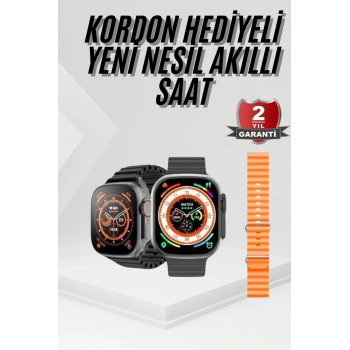 Akıllı Saat Sağlık Takibi Kalp Atışı Adımsayar Ultra Yeni Nesil Nefes Egzersizi