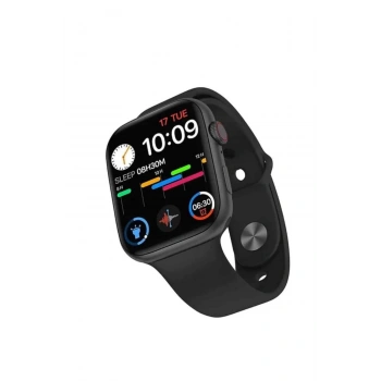 Akıllı Saat Sesli Görüşme Bluetooth Bağlantılı Kablosuz Şarj Özelliği