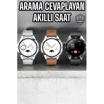Akıllı Saat Titreşimli Amoled Ekran Uyku Ve Sağlık Takibi Sesli Görüşme