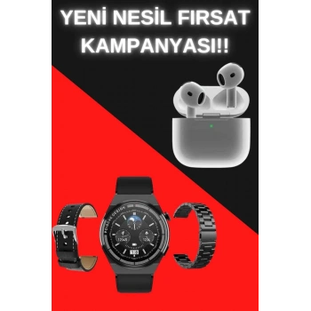 Akıllı Saat Ve Kulaklık Seti Bildirim Görme Arama Cevaplama Anc Özelliği