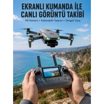Akıllı Sensörlü Drone Canlı Görüntü Aktarımlı