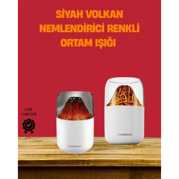 Alev Efektli Ultrasonik Difüzör – Sessiz Çalışma