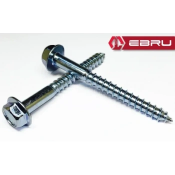 Altıköşe Başlı Flanşlı Trifon Vida 10x120 - 100 Adet