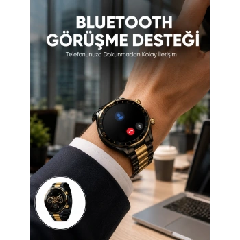 Amoled Ekran Akıllı Saat Uyku Nabız Adım Ölçer Su Geçirmez Yeni Nesil