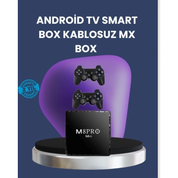 Android Tv Box 10k Ultra Hd Medya Oynatıcı Ve Oyun Cihazı