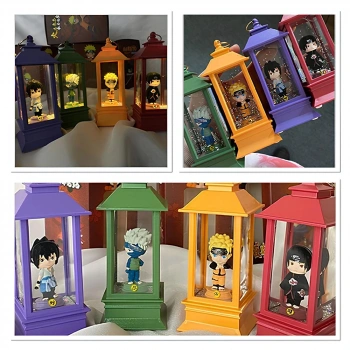 Anime Naruto Figürlü Işıklı Kar Küresi