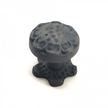 Antika Tarz Dekoratif Pirinç Anıt Mobilya, Çekmece Düğme - 25 Mm, Oksit