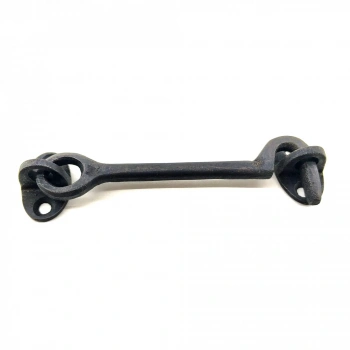 Antika Tarz Dekoratif Pirinç  Çengeli - 13cm, Oksit