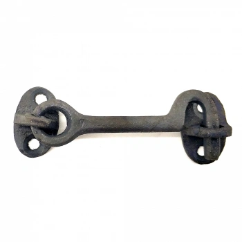 Antika Tarz Dekoratif Pirinç  Çengeli - 8,5cm, Oksit