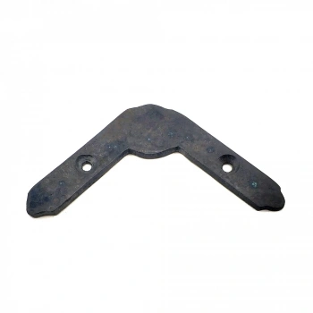 Antika Tarz Dekoratif Pirinç Dövme Gönye - Üst, 80x80mm, Oksit