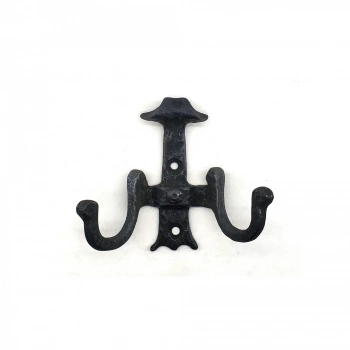 Antika Tarz Dekoratif Pirinç Gemici Askı - 85x94 Mm, Oksit