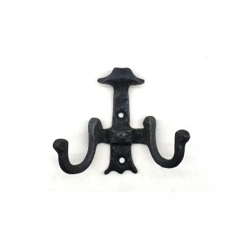 Antika Tarz Dekoratif Pirinç Gemici Askı - 85x94 Mm, Oksit