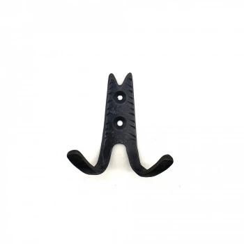 Antika Tarz Dekoratif Pirinç Kurt Askı - 75x70 Mm, Oksit