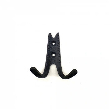 Antika Tarz Dekoratif Pirinç Kurt Askı - 75x70 Mm, Oksit