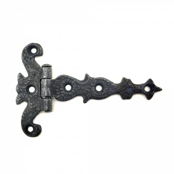 Antika Tarz Dekoratif Pirinç Kuyruklu Kelebek Menteşe - 63x100 Mm, Oksit