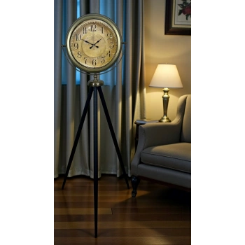 Antique Heritage Eskitme Tripod Ayaklı Saat