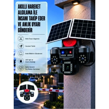 Aov Sürekli Kayıt Destekli 4g Dış Ortam Güvenlik Kamerası