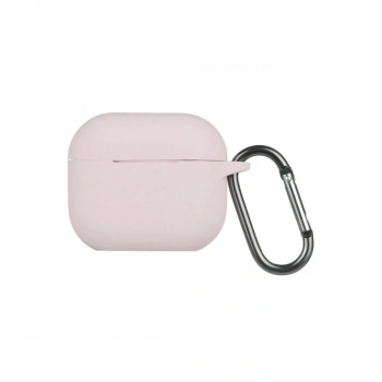 Apple Airpods 3 (3.nesil) Hang Kılıf - Pudra