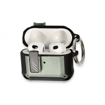 Apple Airpods 3 (3.nesil) Truva Kılıf - Yeşil