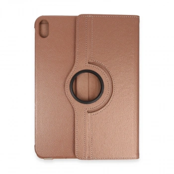 Apple İpad 2022 10.9 (10.nesil) Kılıf 360 Tablet Deri Kılıf - Rose Gold