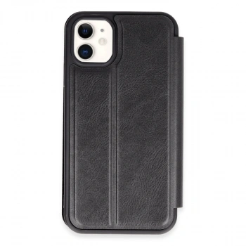 Apple İphone 11 Kılıf Flip Cover - Siyah
