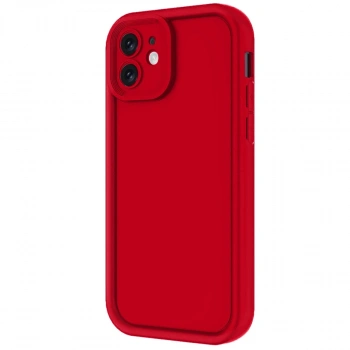 Apple İphone 11 Kılıf Viera Silikon - Kırmızı