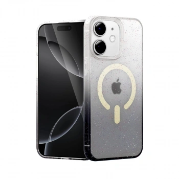 Apple İphone 11 Pummel Shiny Magsafe Kapak - Siyah