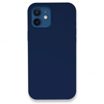 Apple İphone 12 Kılıf Lansman Legant Silikon - Lacivert