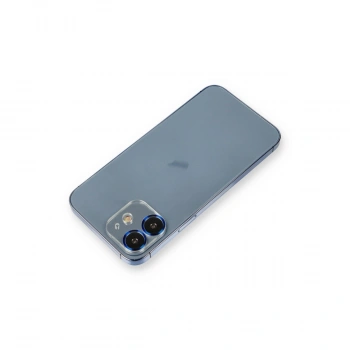 Apple İphone 12 Metal Kamera Lens Koruma Cam - Mavi