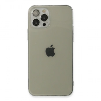Apple İphone 12 Pro Kılıf Fly Lens Silikon - Şeffaf