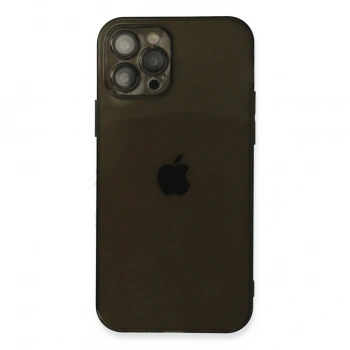 Apple İphone 12 Pro Kılıf Fly Lens Silikon - Siyah