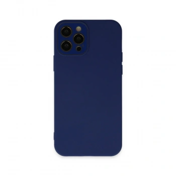 Apple İphone 12 Pro Kılıf Lansman Glass Kapak - Sky Blue
