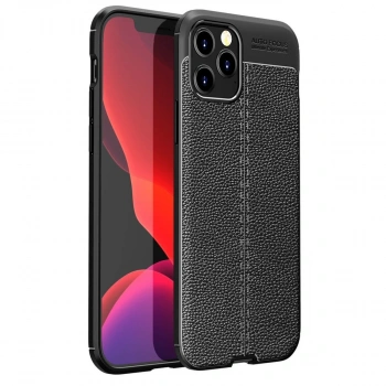 Apple İphone 12 Pro Max Kılıf Auto Focus Kapak - Siyah