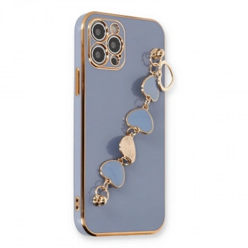 Apple İphone 12 Pro Max Kılıf Esila Silikon - Gri