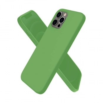 Apple İphone 12 Pro Max Kılıf First Silikon - Yeşil
