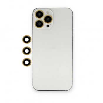 Apple İphone 12 Pro Max Shine Kamera Lens - Gold
