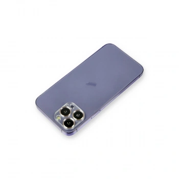 Apple İphone 12 Pro Metal Kamera Lens Koruma Cam - Gold
