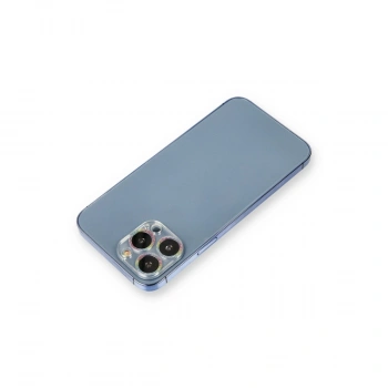 Apple İphone 12 Pro Shine Kamera Lens Koruma Cam - Rainbow