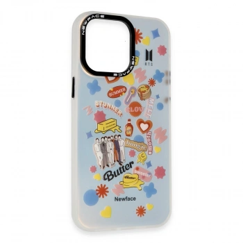 Apple İphone 13 Pro Kılıf Estoril Desenli Kapak - Estoril - 16