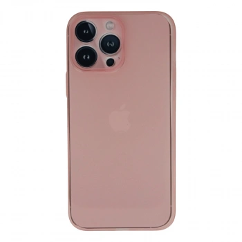 Apple İphone 13 Pro Kılıf Pp Ultra İnce Kapak - Pembe