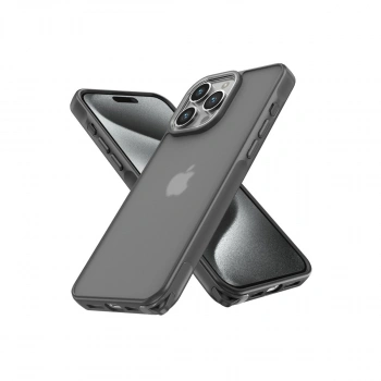 Apple İphone 13 Pro Max Kılıf Elegant Kapak - Titan Gri