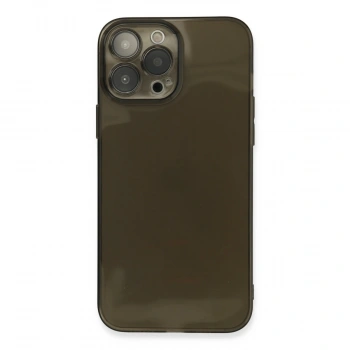 Apple İphone 13 Pro Max Kılıf Fly Lens Silikon - Siyah