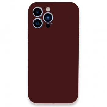 Apple İphone 13 Pro Max Kılıf Lansman Legant Silikon - Bordo