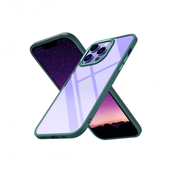 Apple İphone 13 Pro Max Kılıf Power Silikon - Koyu Yeşil
