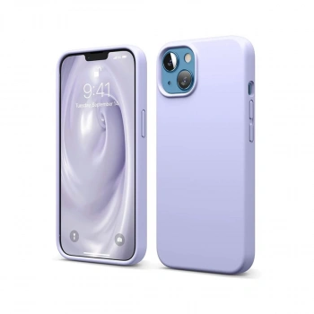 Apple İphone 14 Kılıf First Silikon - Lila