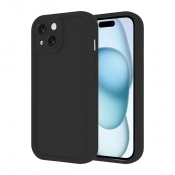Apple İphone 14 Kılıf Viera Silikon - Siyah