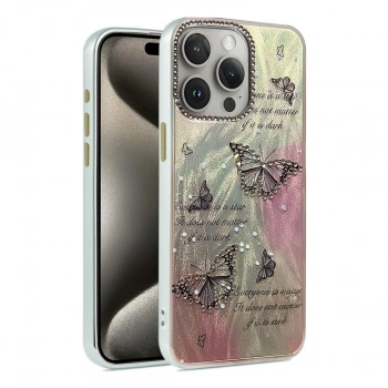 Apple İphone 14 Pro Kılıf Blade Aynalı Desenli Kapak - Desen 6