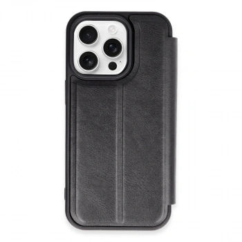 Apple İphone 14 Pro Max Kılıf Flip Cover - Siyah