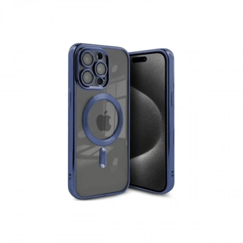 Apple İphone 15 Pro Max Kılıf Kross Magneticsafe Kapak - Lacivert