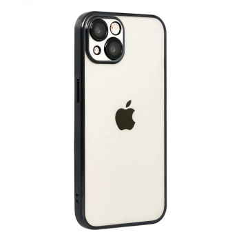 Apple İphone 15 Razer Lensli Silikon - Siyah